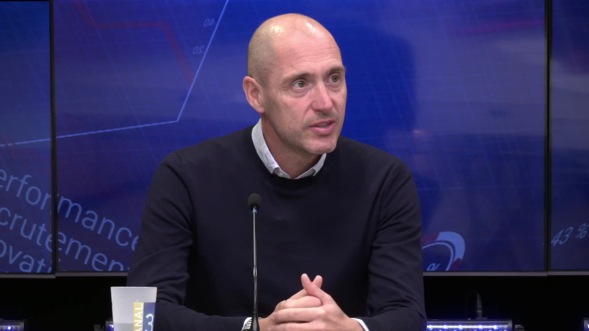 Invité de Réussites le mag discutant de McArthurGlen Troyes en plateau